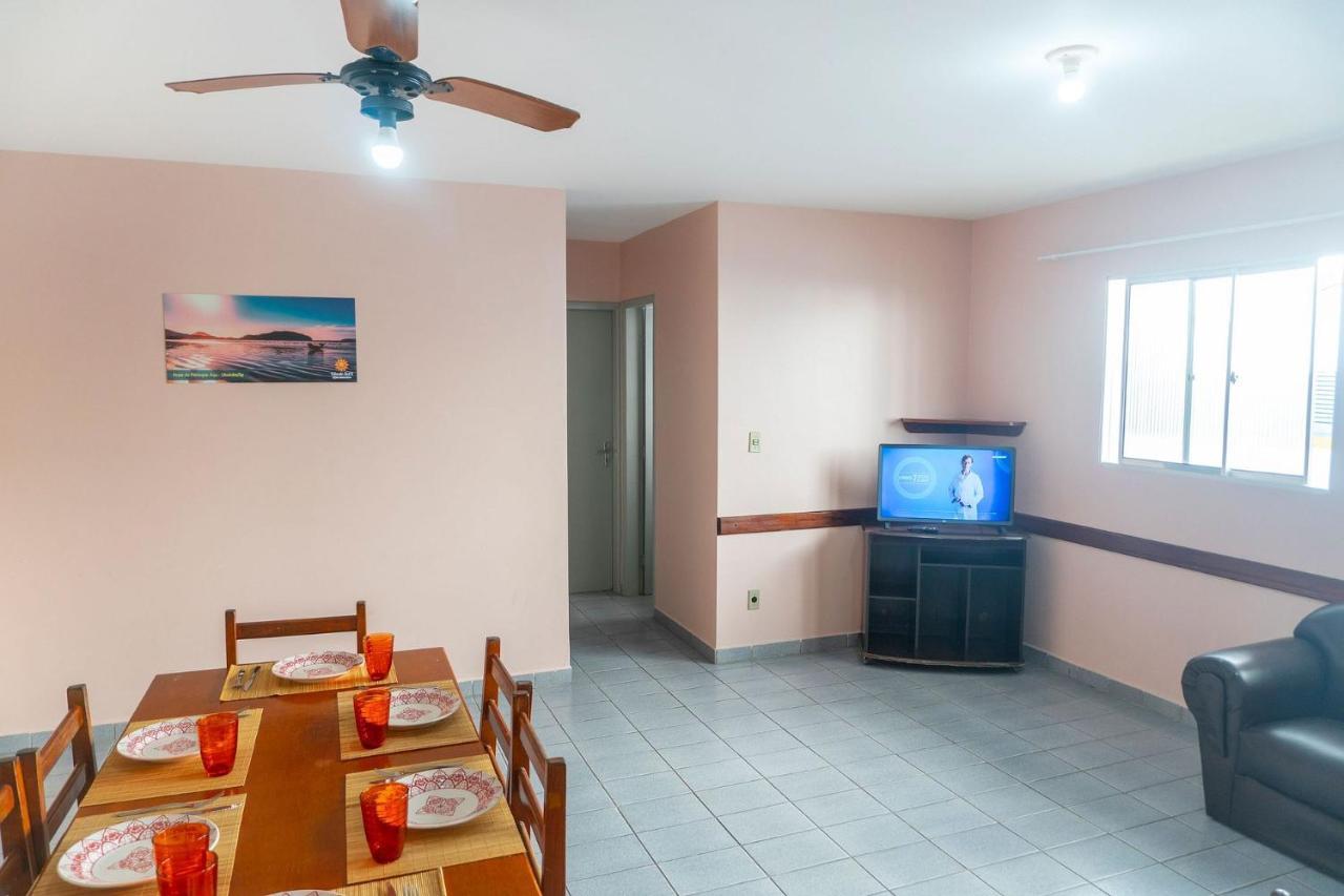 Apartamentos Incriveis Primeira Quadra Mar Wifi ウバトゥバ エクステリア 写真