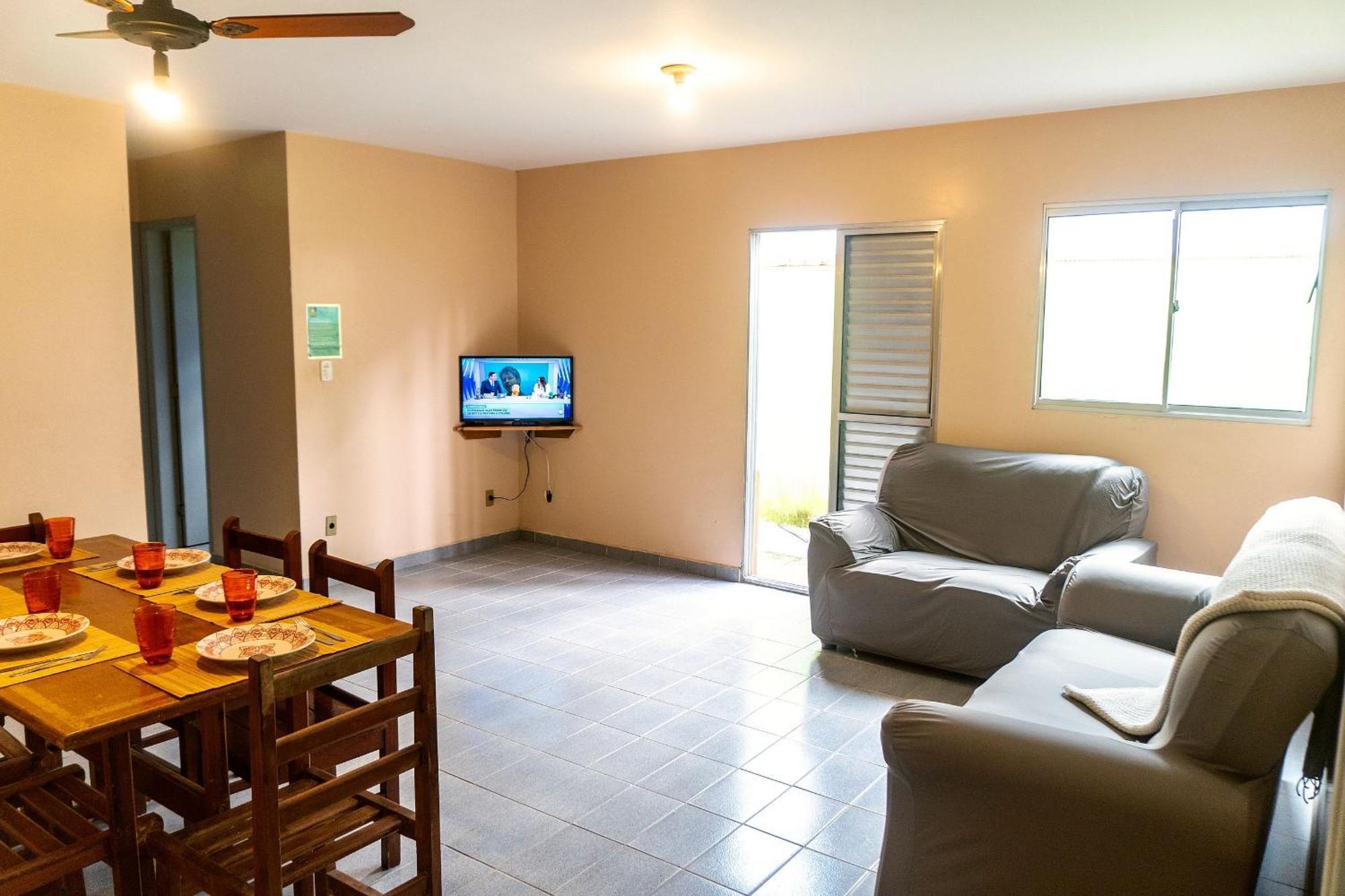 Apartamentos Incriveis Primeira Quadra Mar Wifi ウバトゥバ エクステリア 写真