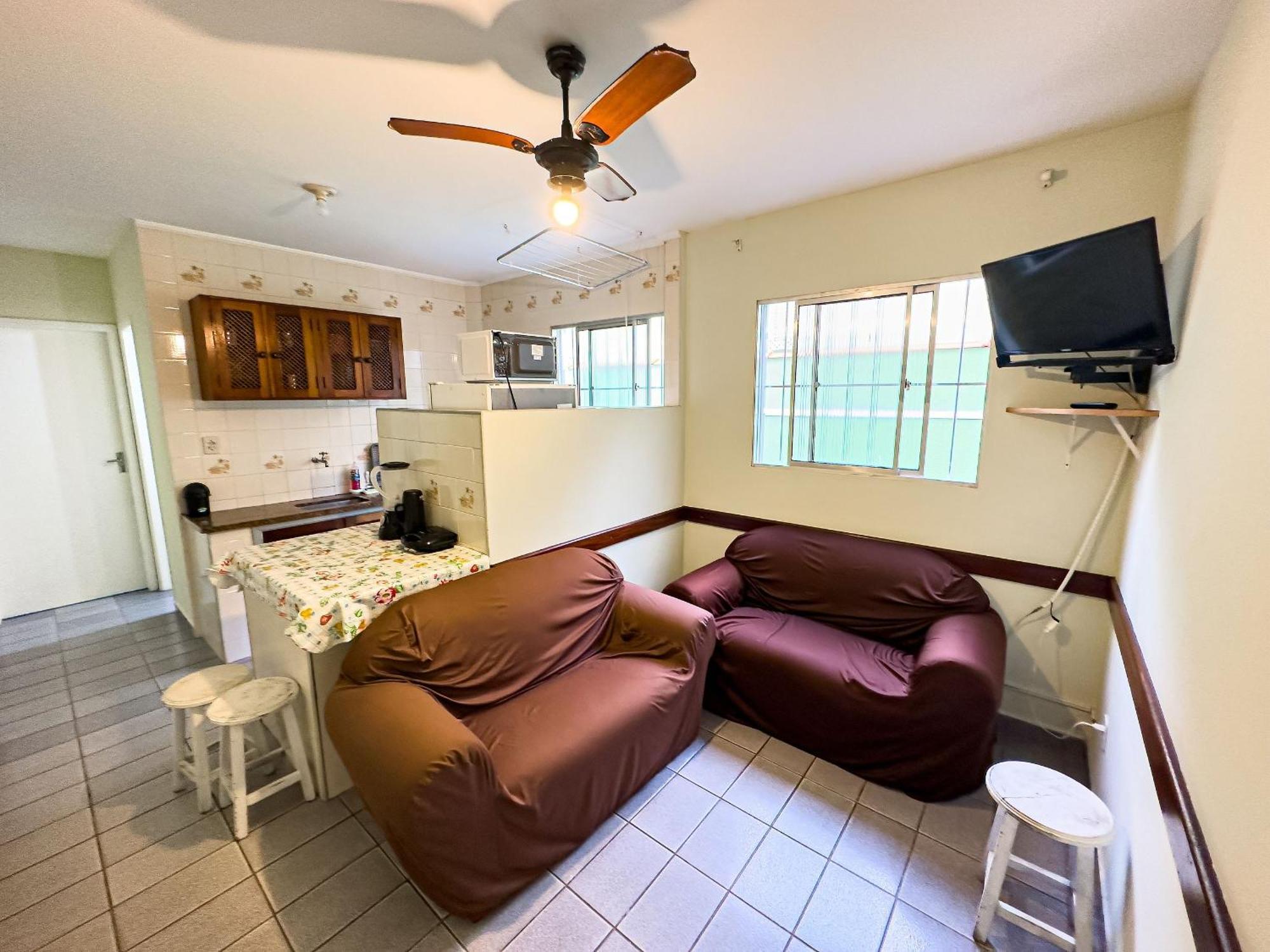 Apartamentos Incriveis Primeira Quadra Mar Wifi ウバトゥバ エクステリア 写真