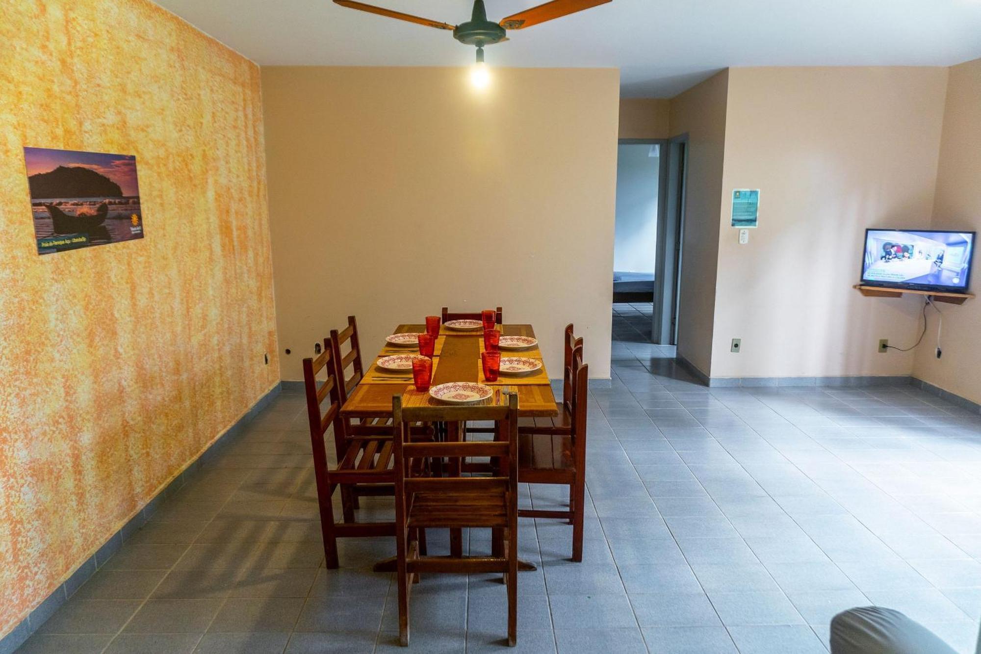 Apartamentos Incriveis Primeira Quadra Mar Wifi ウバトゥバ エクステリア 写真